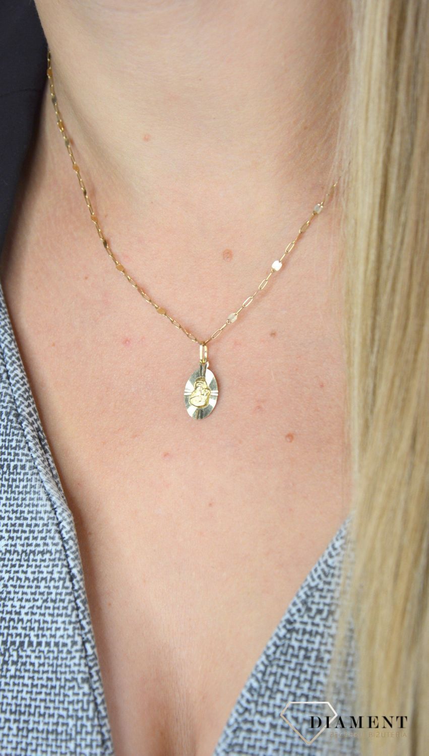 Złoty łańcuszek 585 o szerokości 2 mm DIA-LAN-1242-585 2mm.jpg